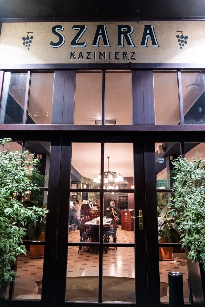 Krakow, Poland, street, Szara Kazimierz, restaurant, michelin,