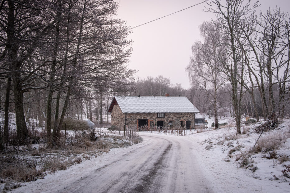 et gammelt steinhus på tofta naturreservat